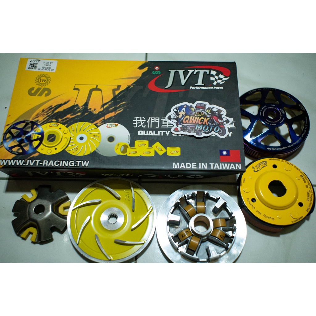 Jvt Titanium Cvt Set For Nmax V V Aerox V V Shopee Philippines