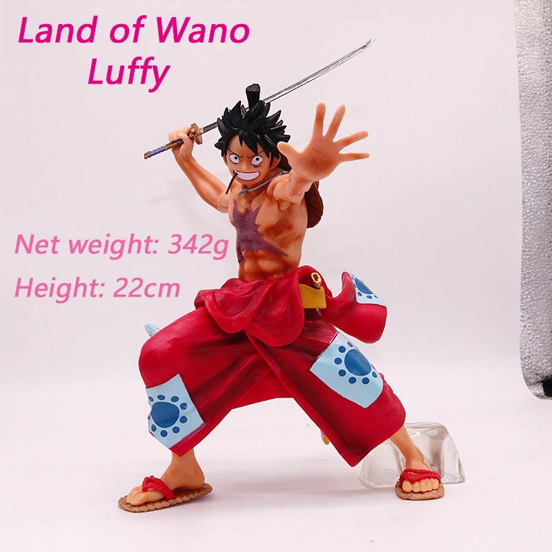 One Piece Luffy Action Figure Land Of Wano Luffy Figure Boxed