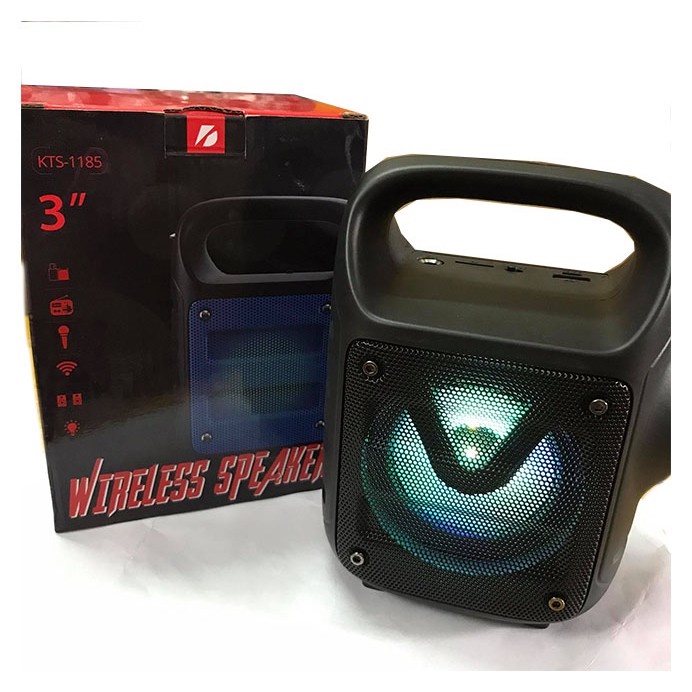 KTS 1186 3 Inch Portable Wireless Bluetooth Speaker With FlashLight