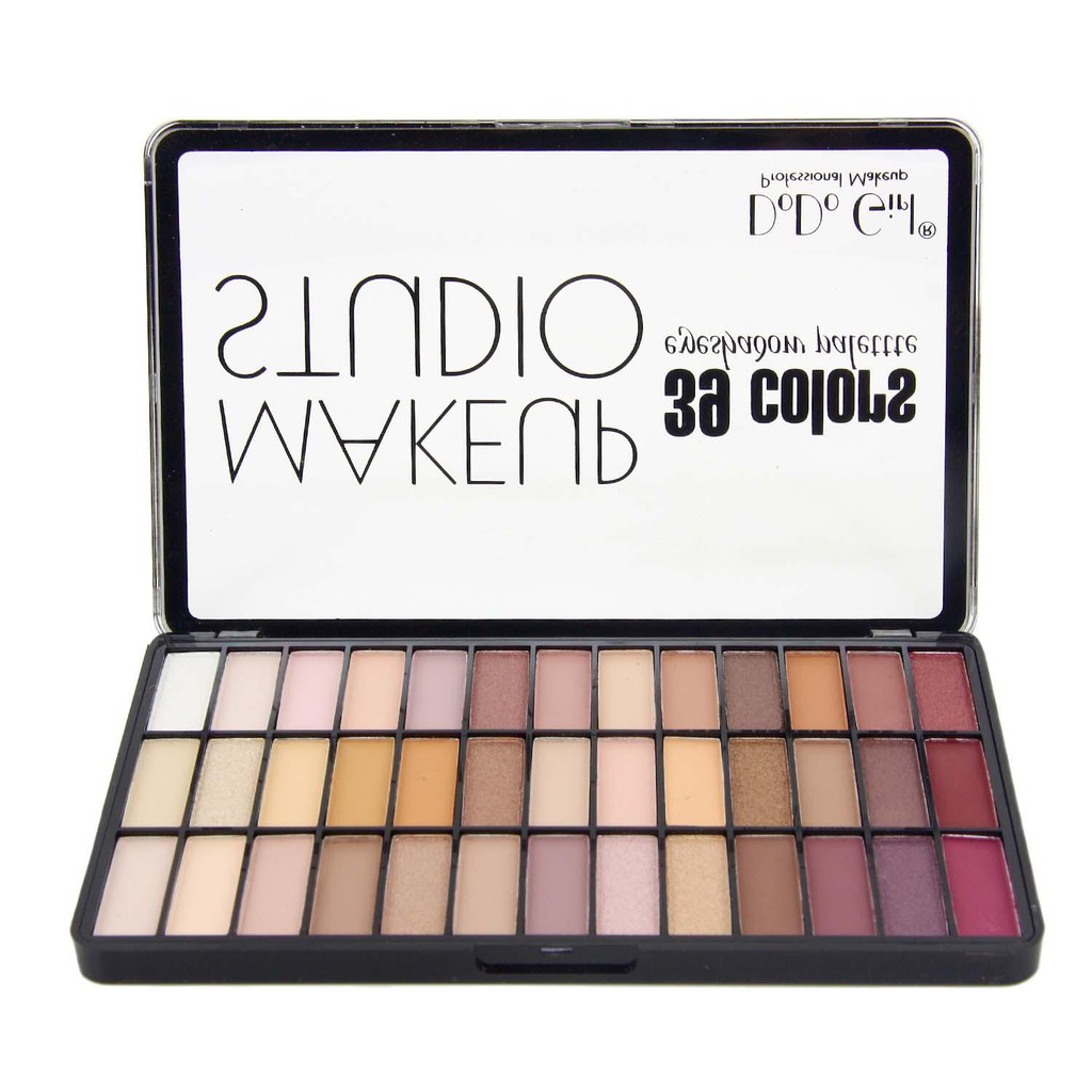 Dodo Girl Make Up Studio 39 Colors Eyeshadow Palette Shopee Philippines