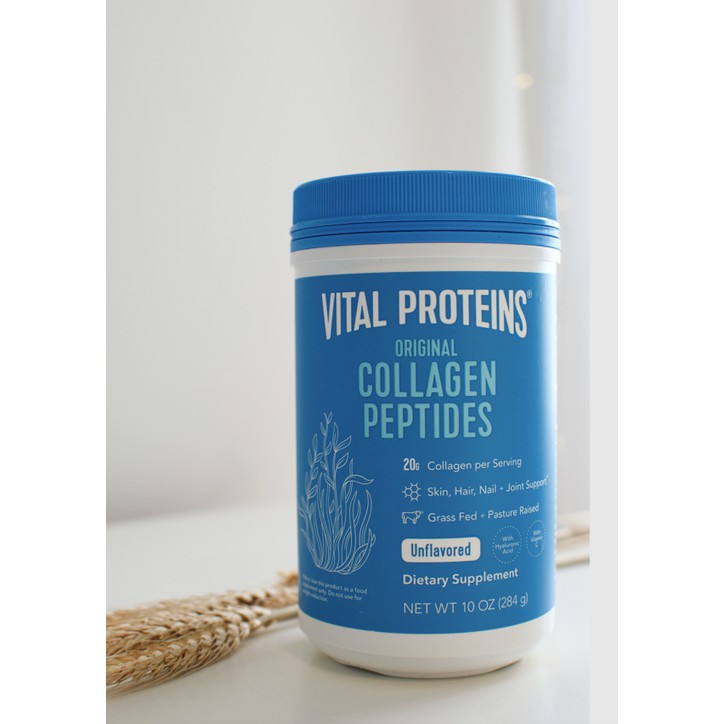 Vital Proteins Collagen Peptides Powder Hyaluronic Acid Vitamin C