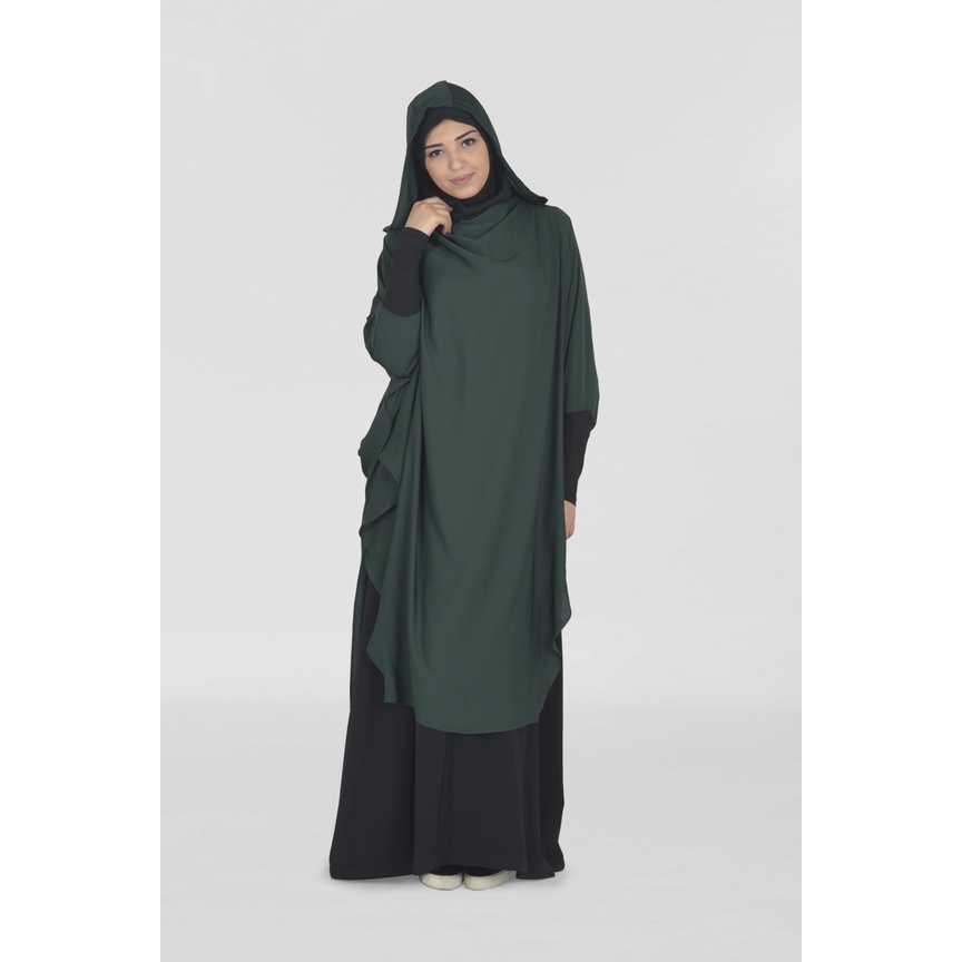 KZEEid Hooded Muslim Women Hijab Dress Prayer Garment Long Khimar Jilbab Abaya Full Cover