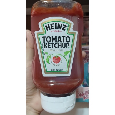 Heinz Tomato Ketchup 397g Shopee Philippines