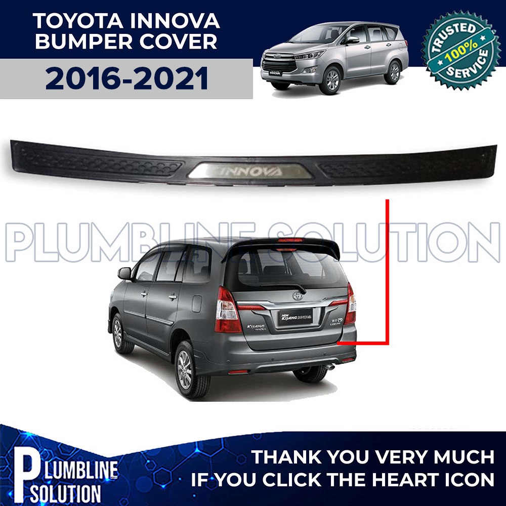 Toyota Innova V G J E Rear Bumper Cover Rear Bumper Guard