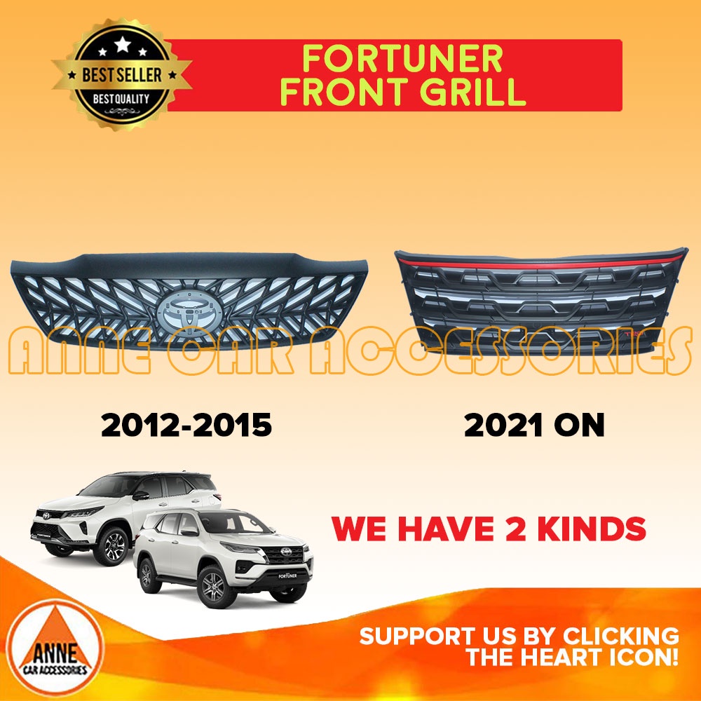 Car Front Grill For Toyota Fortuner With Trd Logo