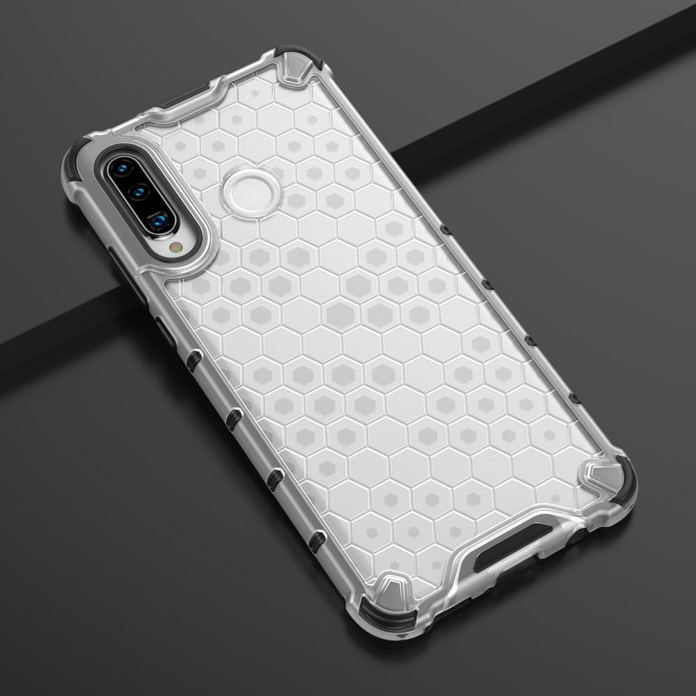 Huawei P30 Lite Honeycomb Case Transparent Anti Scratch Reinforced