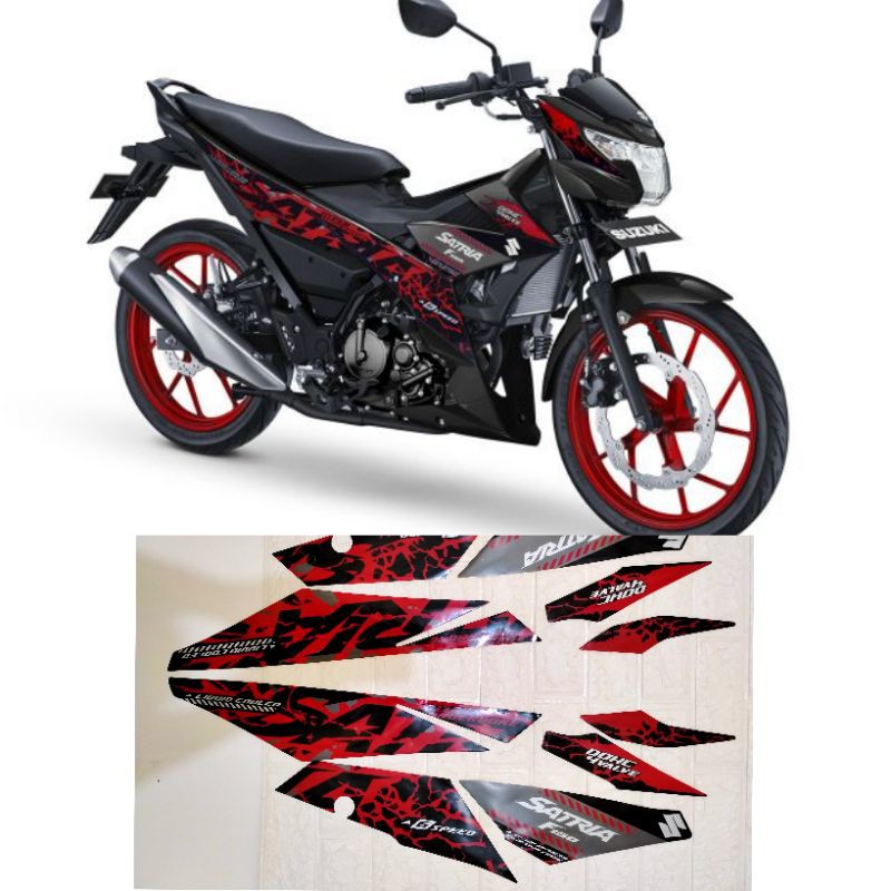 Raider Satria Fi 150 Decals Shopee Philippines