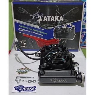 ATAKA RACING TWIN FAN BIG RADIATOR SNIPER 155 SNIPER 150 V1 V2 Shopee