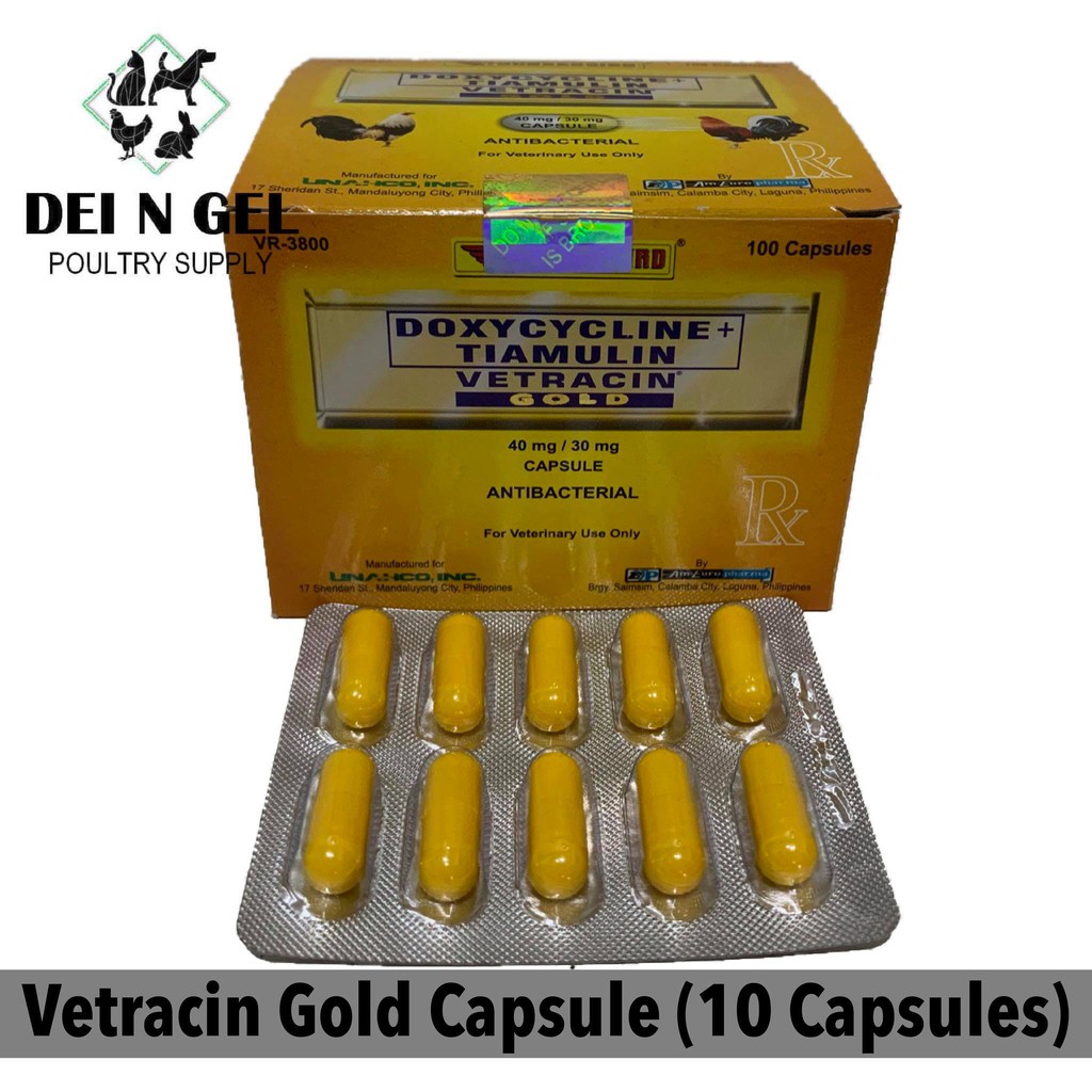 Vetracin Gold Capsule Multicap Capsules Shopee Philippines