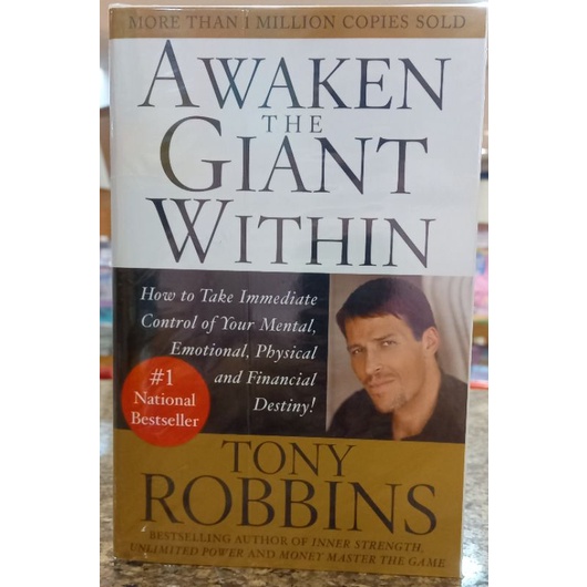 Awaken The Giant Within By Tony Robbins Shopee Philippines