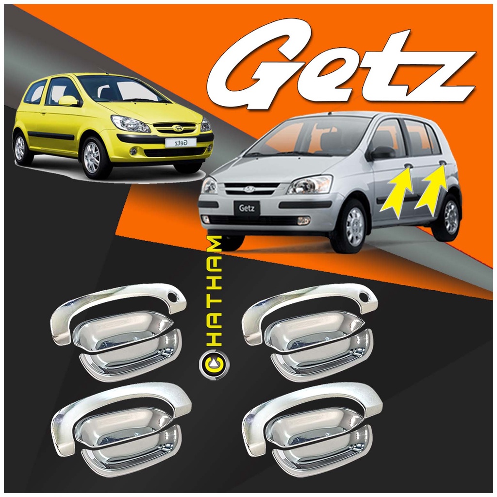 Door Bowl And Frame Cover Hyundai Getz Chrome Shopee Philippines