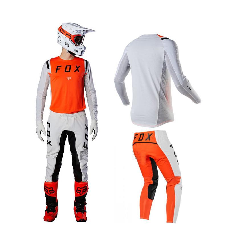 New 2020 Fox Motocross Jersey And Pants Mx Gear Set Combo Mtb Flexair