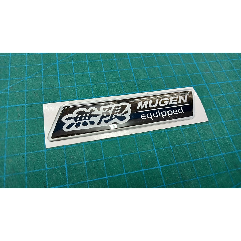 MUGEN Style Equipped Emblem Badge Ready Stock Shopee Philippines