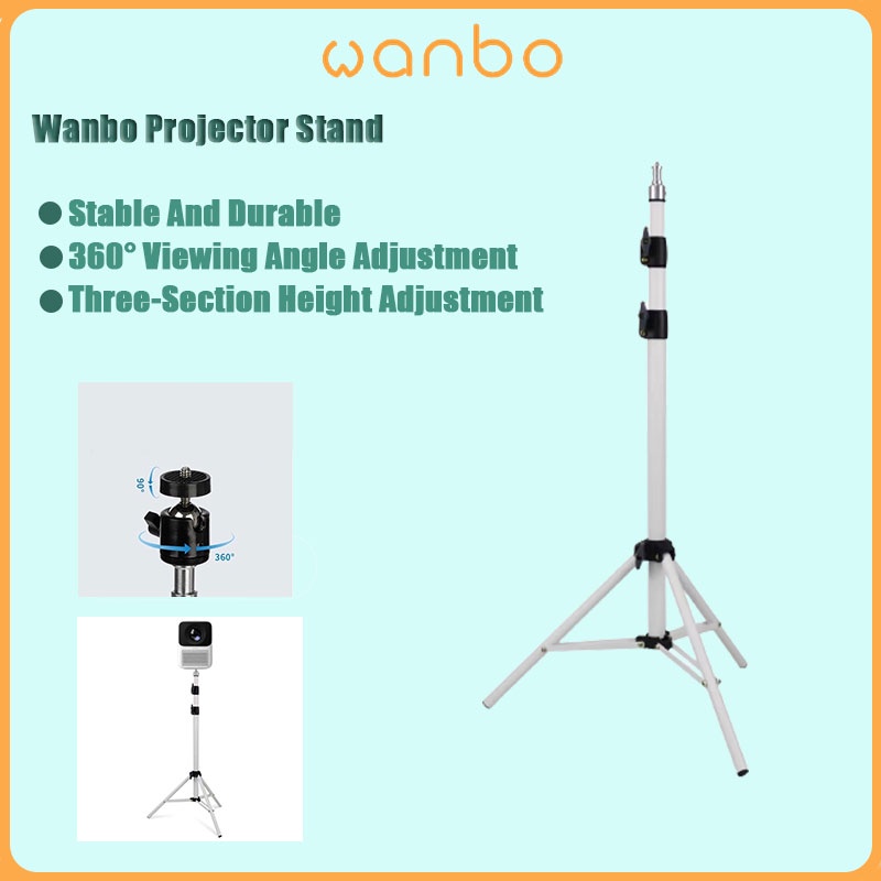 Wanbo Projector Stand Tripod Foldable Stable For T Max X Pro Mini