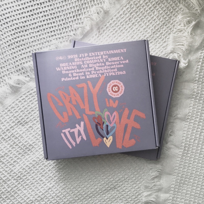 Itzy Crazy In Love Unsealed Album Shopee Philippines