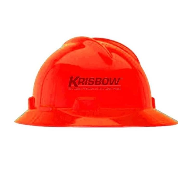 Full Brim Red Krisbow Original Helmet Fullbrim Safety Helmet Project