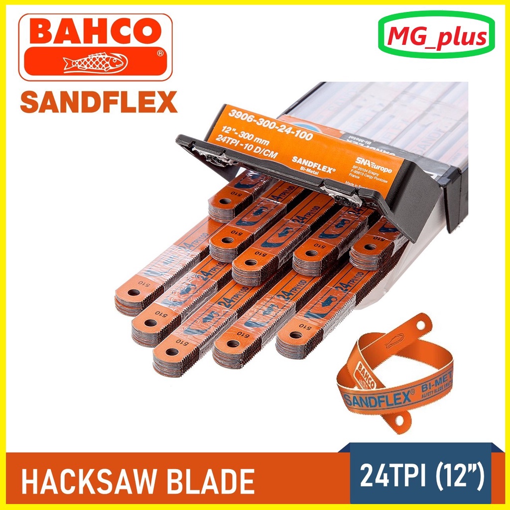 Bahco Sandflex Original Bi Metal Hacksaw Blade Tpi Tpi Mm