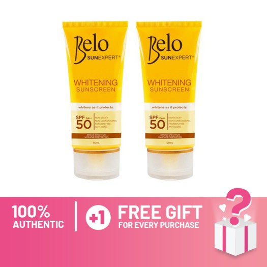 Buy 1 Take 1 Belo Sun Expert Whitening Sunscreen 50ml Shopee