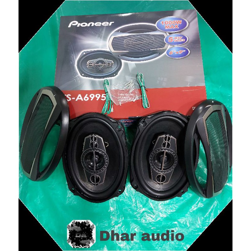 PIONEER CAR SPEAKER PAIR 6X9 TS A6995S 1000WATTS 600watts Shopee