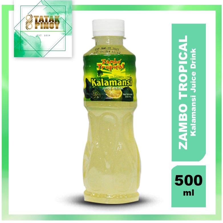 TATAK PINOY Zambo Tropical Kalamansi Juice Drink 500ml Shopee Philippines