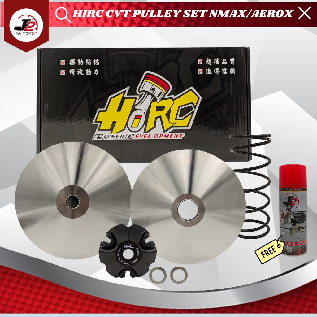 Motorcycle Hirc Cvt Racing Pulley Set Nmax Aerox V V Free Cvt