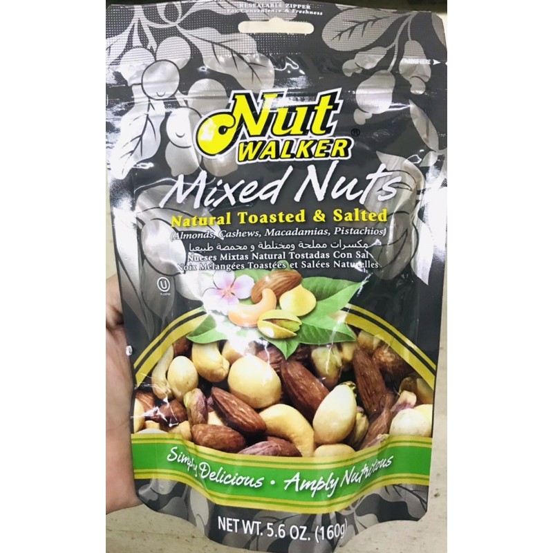 Nut Walker Mixed Nuts G Pistachios Macadamias Cashews Almonds