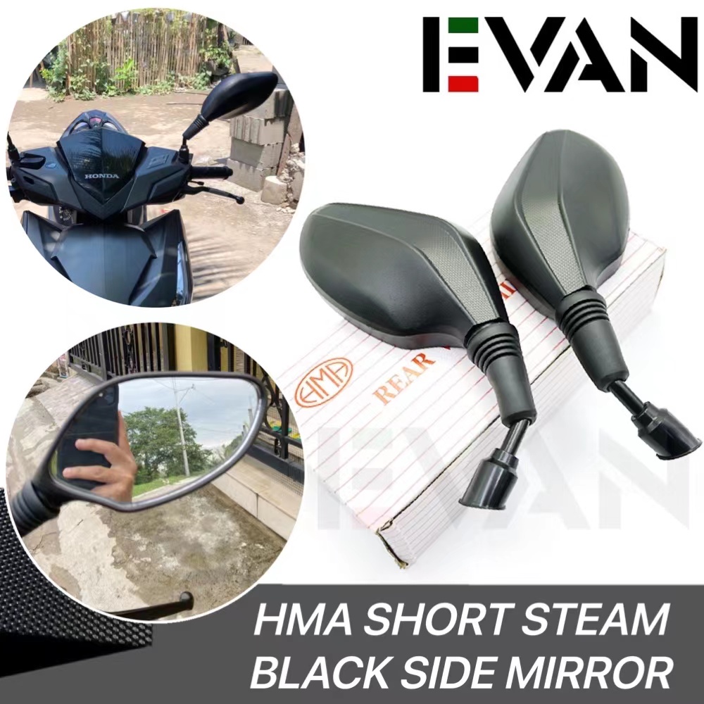 Hma Short Stem Side Mirror For Honda Click I I V V Made In