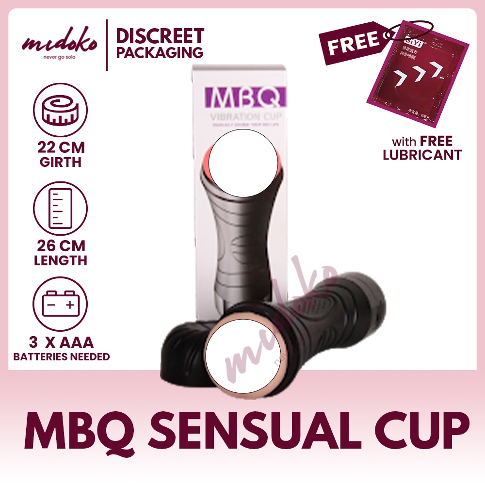 Midoko MBQ Flesh Cup Vagina Masturbator Cup For Men Adult Sex Toys For