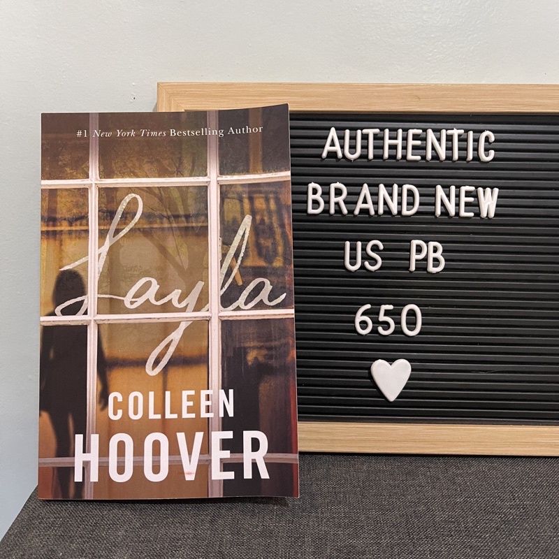 Layla By Colleen Hoover UK Authentic Print Booktok Shopee Philippines