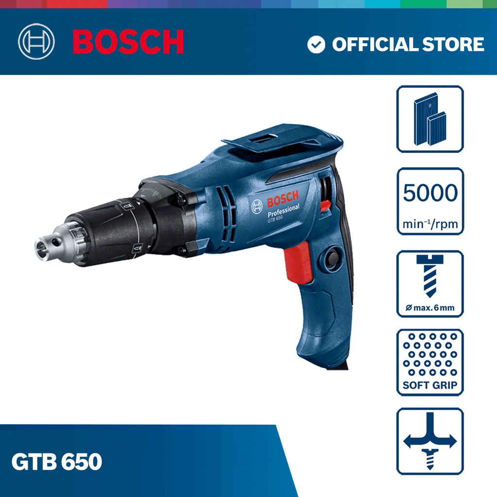 Bosch GTB 650 Professional Drywall Screwdriver Shopee Philippines