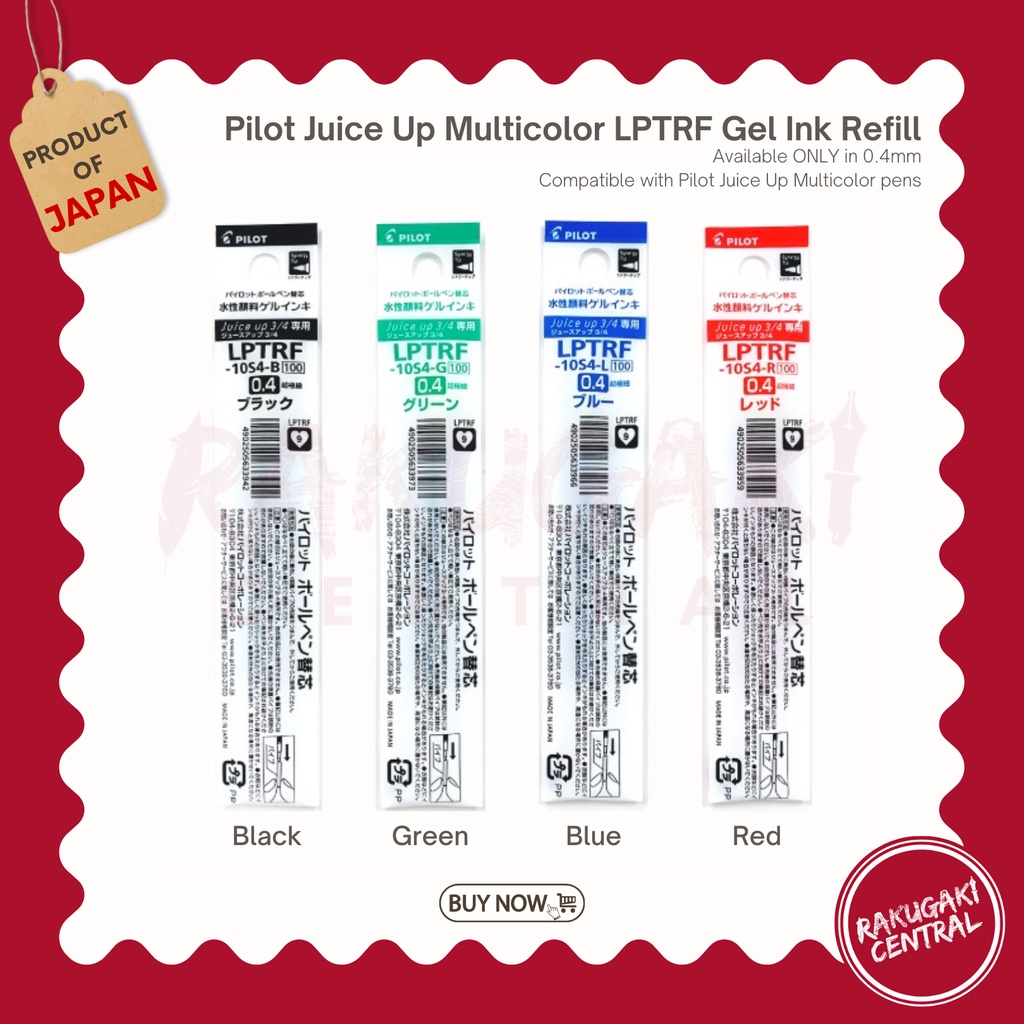 Pilot Juice Up Multipen Refill LPTRF 0 4mm Shopee Philippines