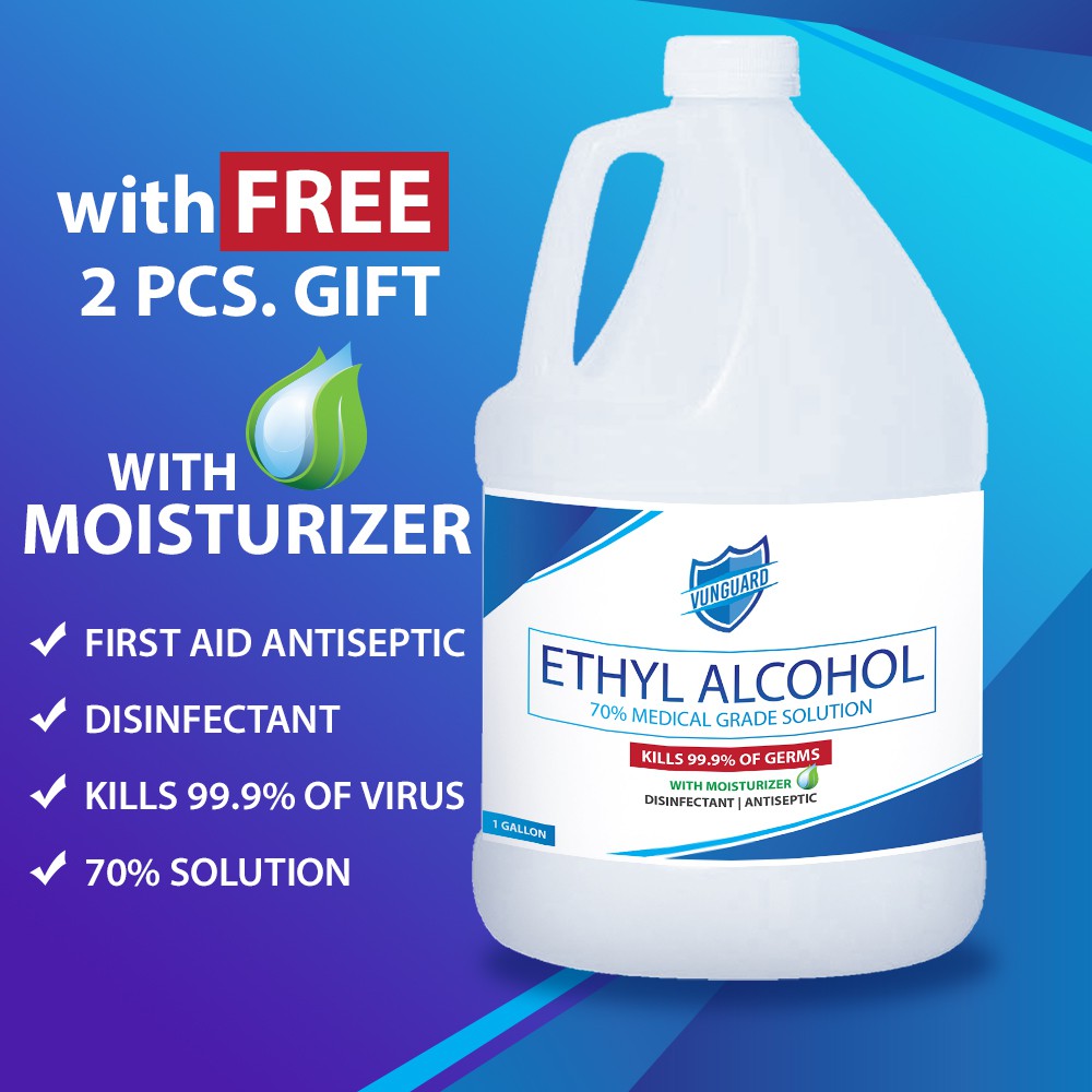 Ethyl Alcohol Disinfectant Antiseptic Gallon Shopee Philippines