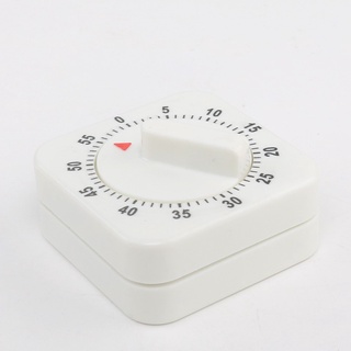 Novelty Kitchen Square 60 Minute Mechanical Timer Reminder Counting