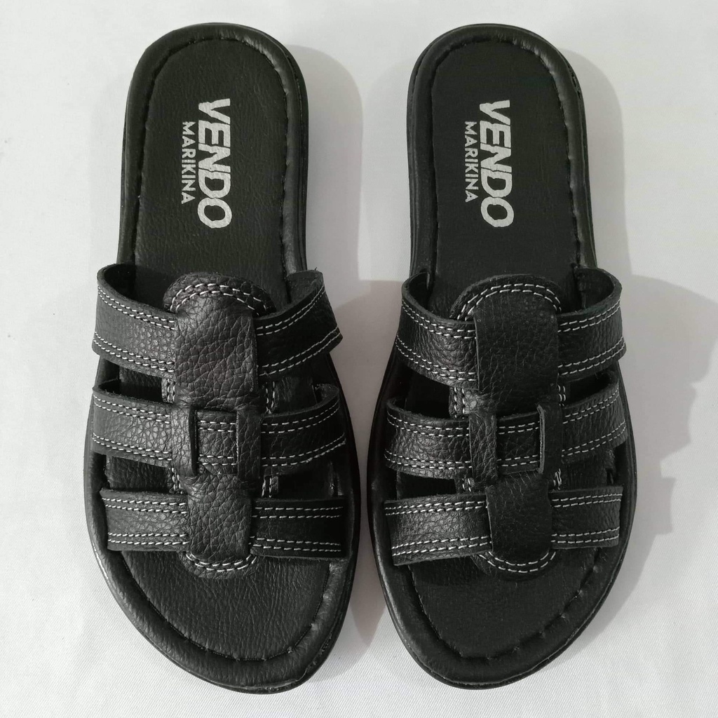 VENDO Marikina Made Leather Sandals For Women W19 Shopee Philippines