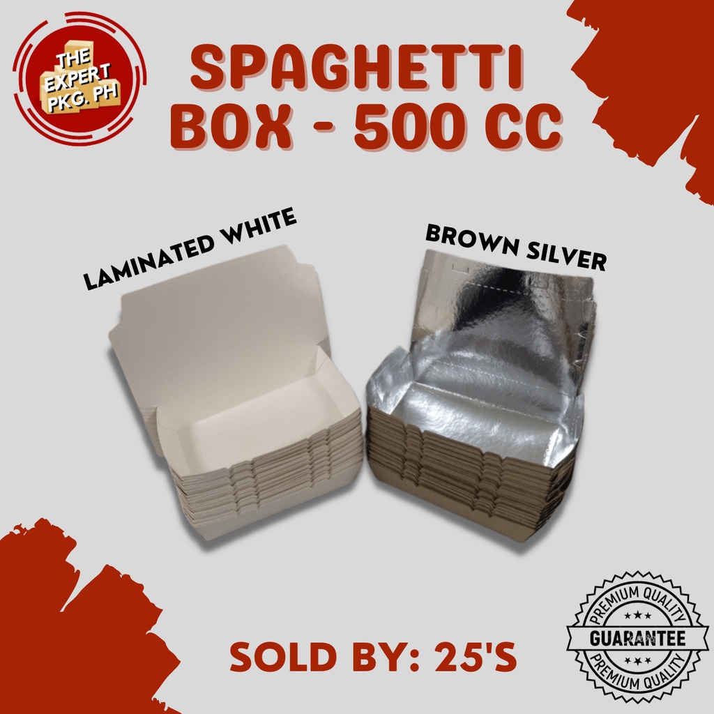 Spaghetti Meal Box Solo Lunch Box Takeout Box Cc Pcs Order