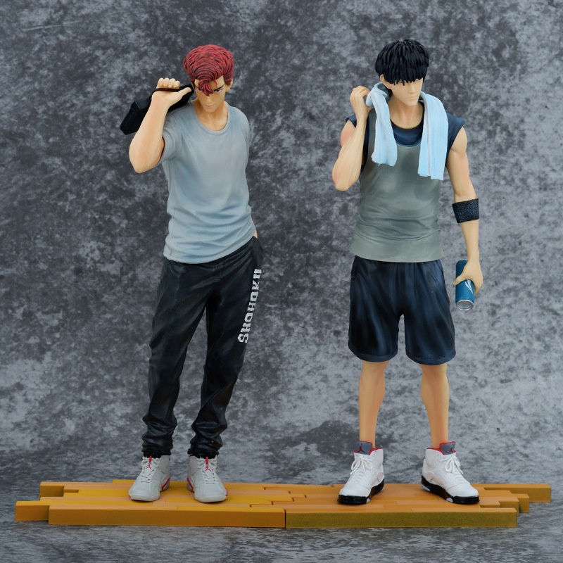 Cm Anime Slam Dunk Action Figure Hanamichi Sakuragi Kaede Rukawa Pvc