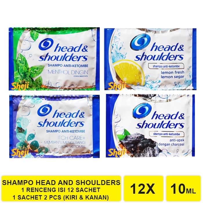 Head And Shoulders Shampoo Contents Sachets Shopee Philippines