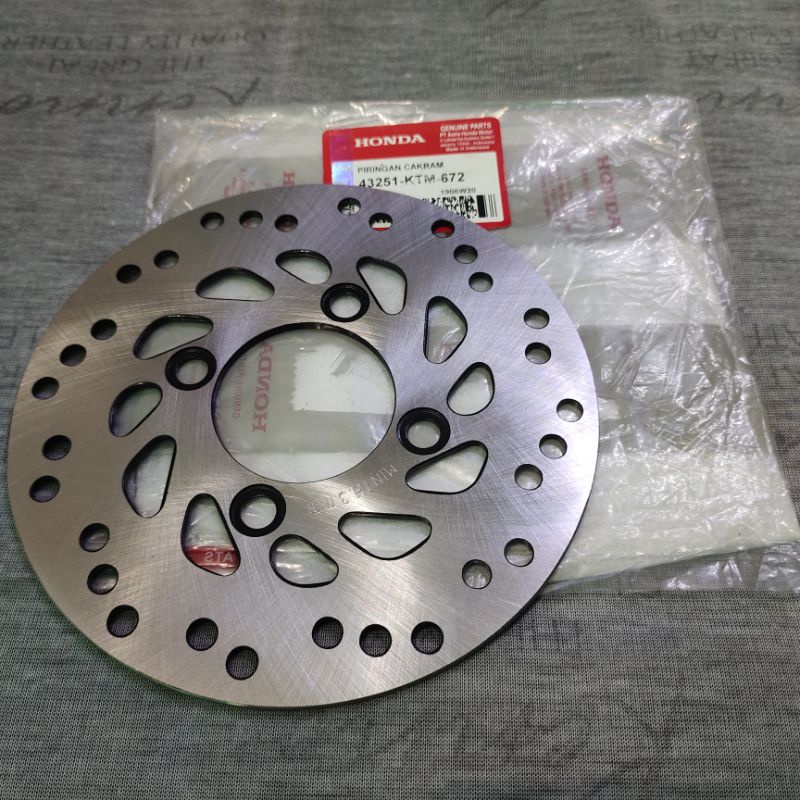 Rotor Disc Plate Rear Honda Xrm Trinity Motard Shopee Philippines