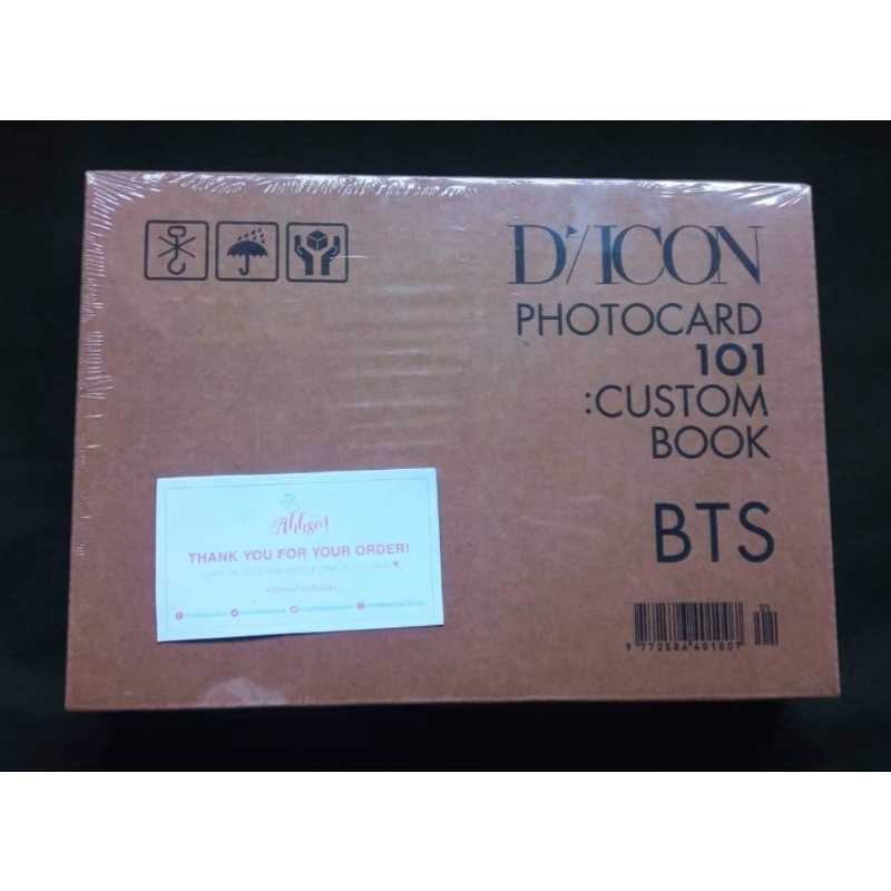 Onhand Sealed Bts Dicon Photocard Custom Book Shopee Philippines