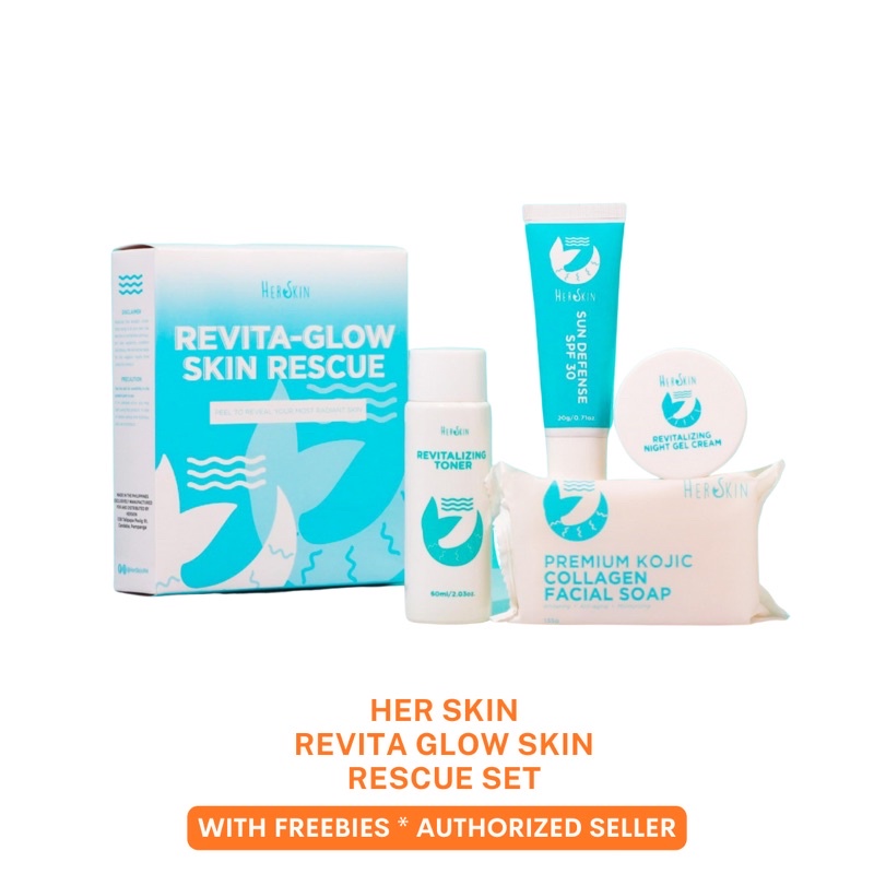 HerSkin Revita Glow Skin Rescue Kit By Kath Melendez KathRye Her Skin