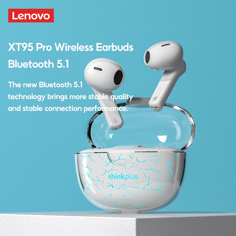 Original Lenovo Xt Pro Bluetooth Earphone With Mic Stereo Sound