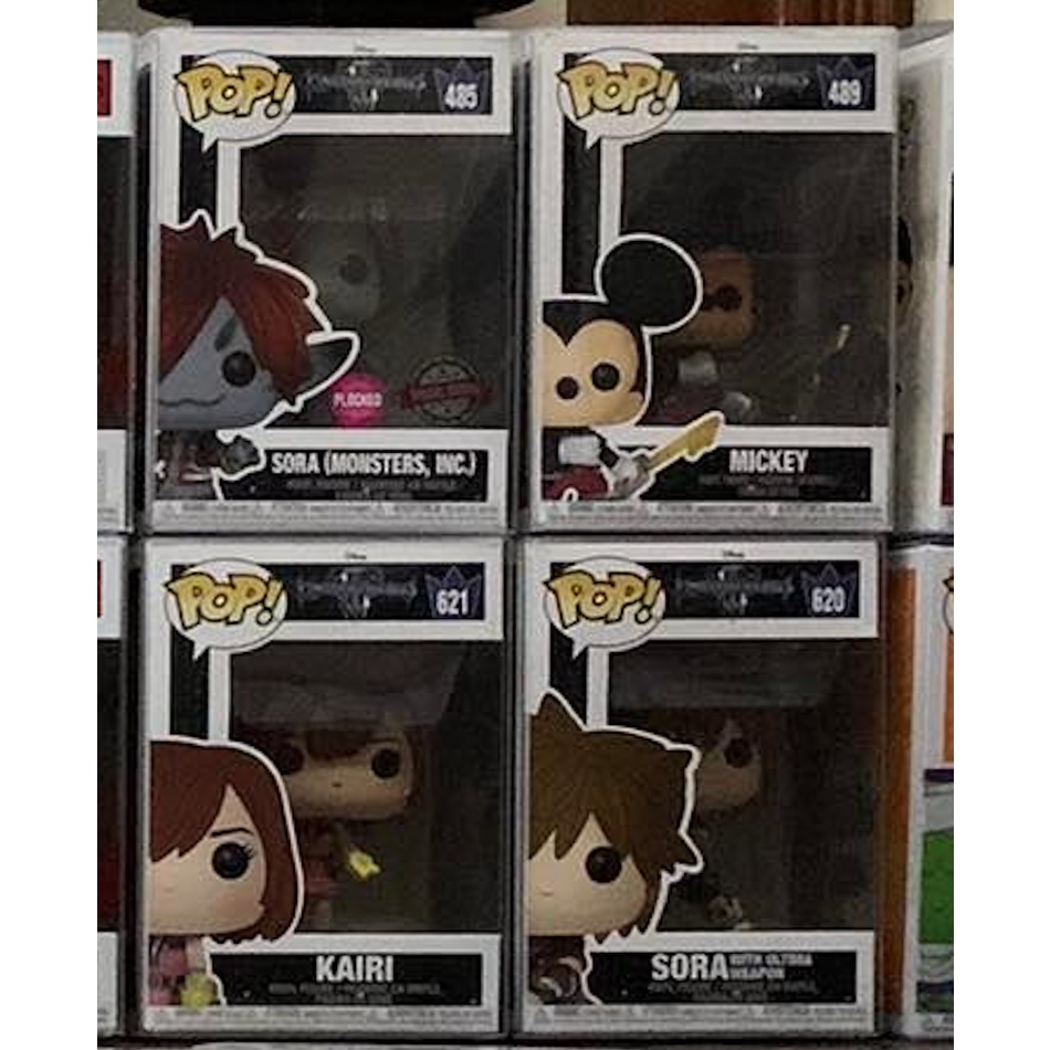 Funko Pop Kingdom Hearts Set Sora Mickey Sora Monsters Inc Kaira