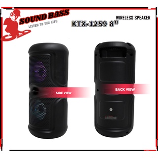 Ktx Superbass Bluetooth Wireless Rechargeable Karaoke Speaker