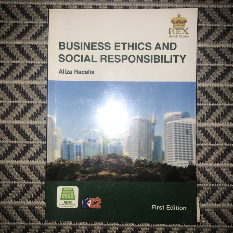 Business Ethics And Social Responsibility By Aliza Racelis Shopee