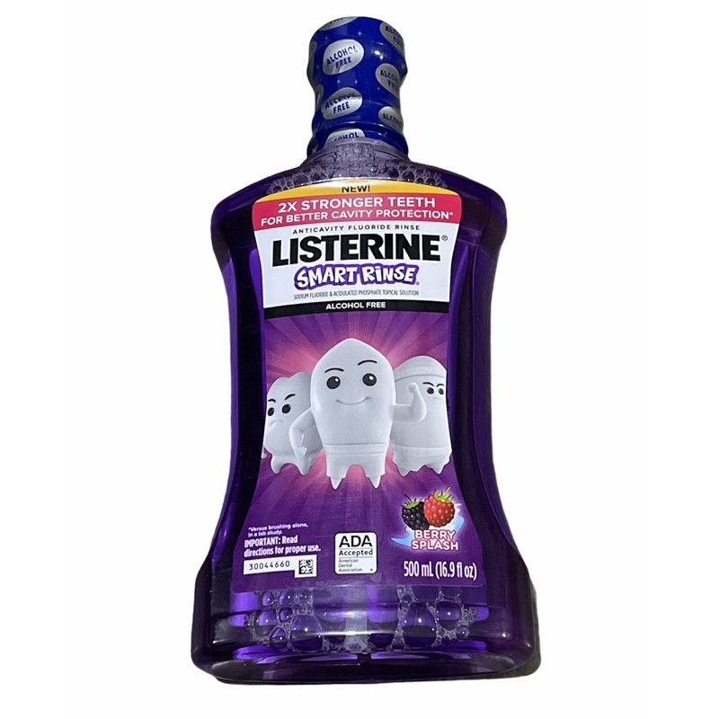 Listerine Smart Rinse Ml Berry Splash Shopee Philippines