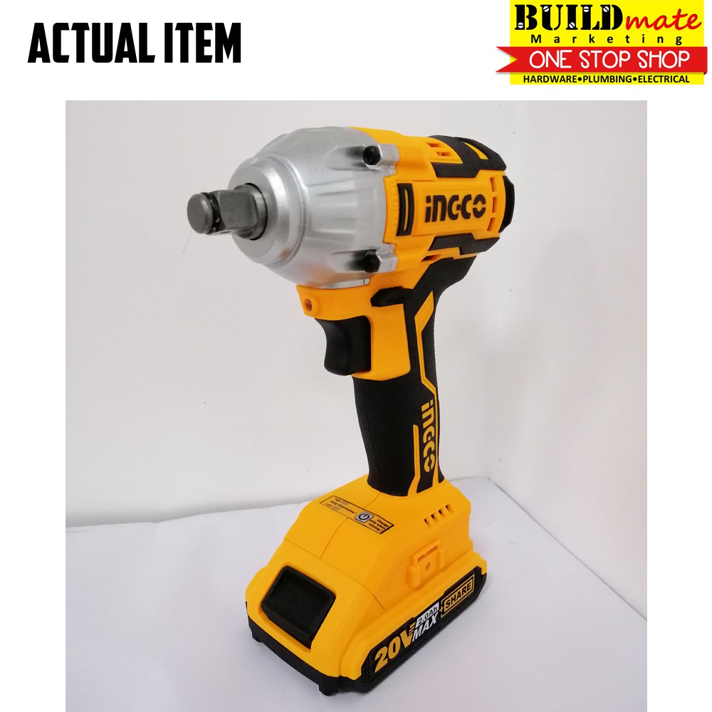 Ingco Ciwli Lithium Ion Brushless V Cordless Impact Wrench