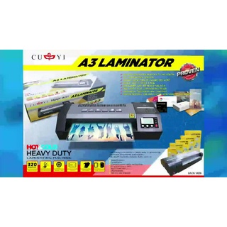 Cuyi Laminator Machine A A Size Hot Cold Reverse Function Heavy