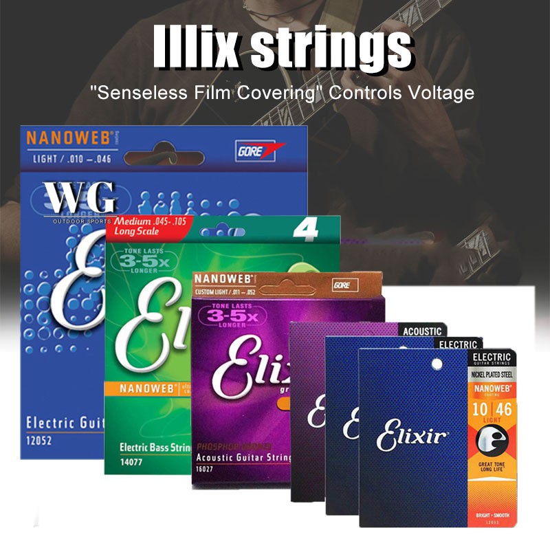 Wg Stock Cod Set Elixir Electric Guitar Strings