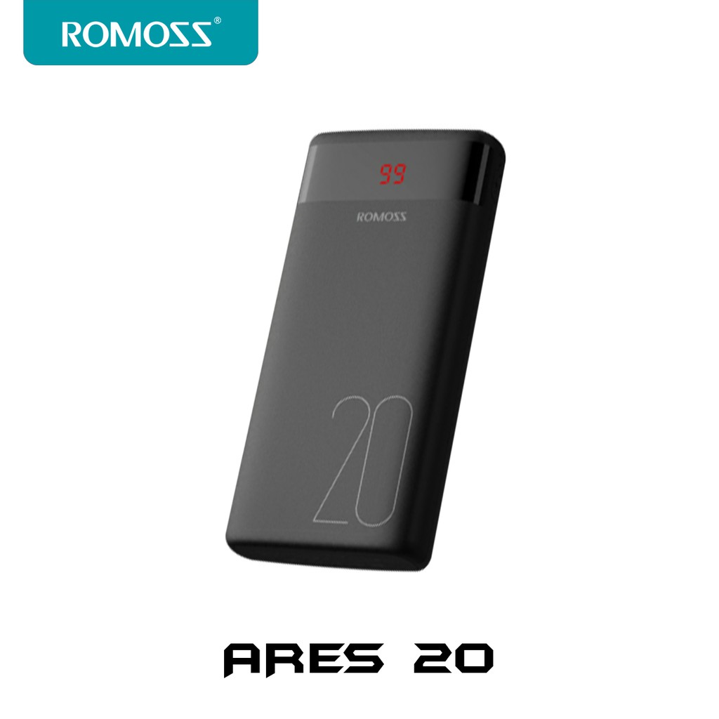 ORIGINAL Romoss Powerbank Ares 20 20000mAh Shopee Philippines