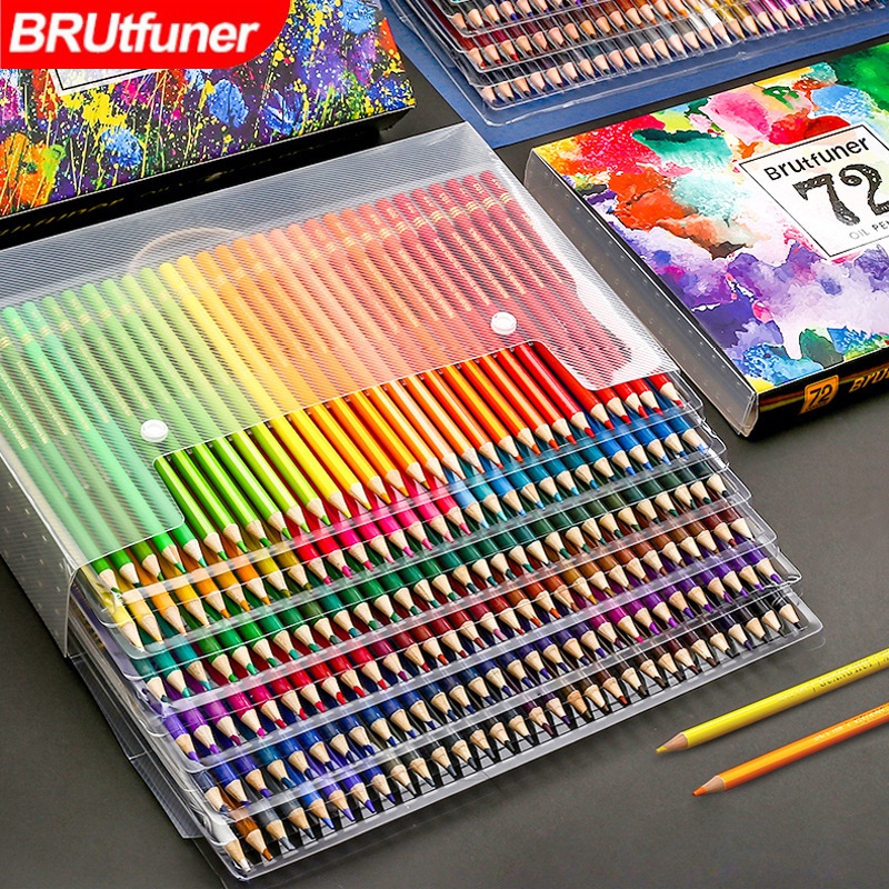 Brutfuner Professional Oil Color Pencil Soft Core